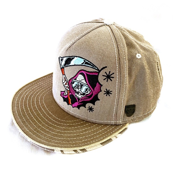 Goorin Bros Baseball Hat with Reaper Design - Picture 2 of 6